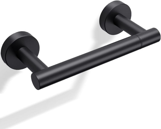 Day Moon? Matte Black Toilet Paper Holder - Wall Mount Modern Roll Holder for Bathroom